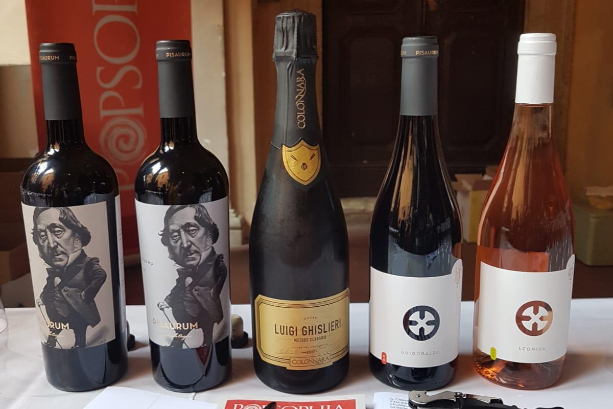 Degustazione vini Pisaurum a Popsophia 2019